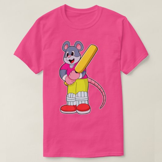 クリケットとマウスこうもり1 Tシャツ (デザイン正面)