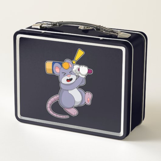 クリケットとマウスのこうもり メタルランチボックス (裏面)