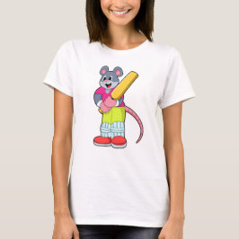クリケットとマウスのこうもり Tシャツ
