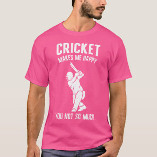クリケットのおもしろい Tシャツ