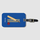 クリケットのゲーム、カスタマイズ可能な文字、ラゲッジタグ ラゲッジタグ (正面横)