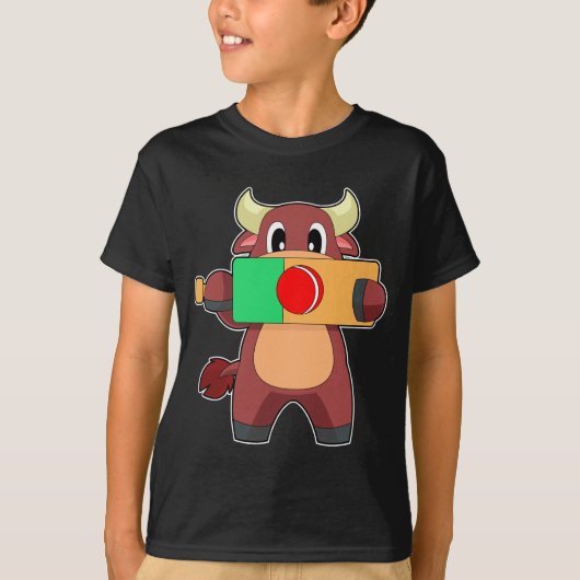 クリケットのバット Tシャツ (正面)
