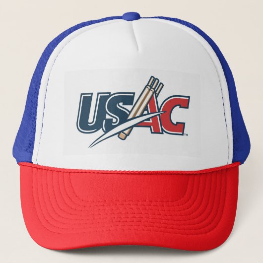 クリケットのロゴ付きトラック帽 キャップ (正面)