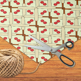 クリケットの交差こうもりパターン 薄葉紙