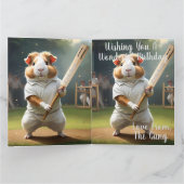 クリケットの熱狂:モルモットの大試合 カード (内部)