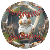 クリケットの熱狂：モルモットの大試合 ソフトボール (裏面)