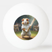 クリケットの熱狂：モルモットの大試合 卓球ボール (正面)