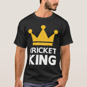 クリケットの王様Tシャツ Tシャツ