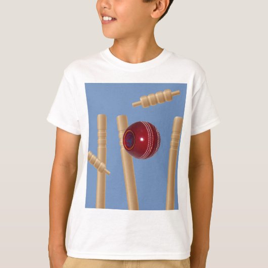 クリケットの球根と切り株 Tシャツ (正面)