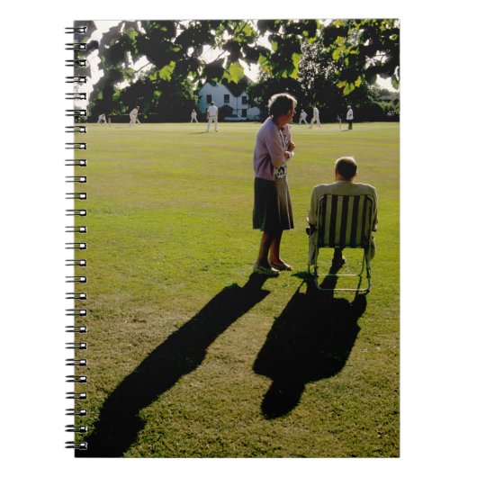 クリケットの試合 ノートブック (正面)