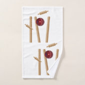 クリケットの試合。 バスタオルセット (ハンドタオル)