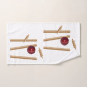 クリケットの試合。 バスタオルセット (ハンドタオル)