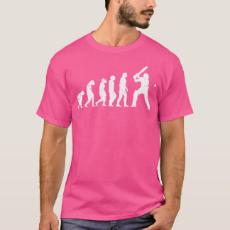 クリケットの進化 Tシャツ