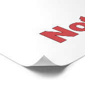 クリケットの選択肢ではない ポスター (角)