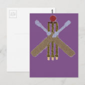 クリケットはがき ポストカード (正面/裏面)