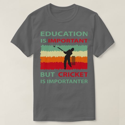 クリケットアクティブTクラシックシャツTシャツ Tシャツ (デザイン正面)