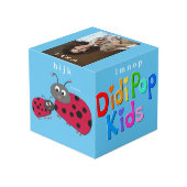 クリケットアルファベットブロックキューブ フォトキューブ (裏面アングル)