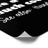 クリケットガール定義クリケットおもしろい愛好家 ポスター (角)