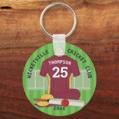 クリケットクラブチーム賞v4 キーホルダー (正面)