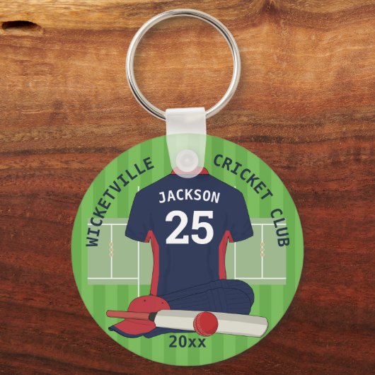 クリケットクラブチーム賞v7 キーホルダー (正面)