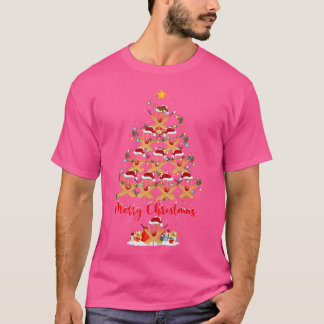 クリケットクリスマスツリーライトクリケットおもしろいクリスマス Tシャツ