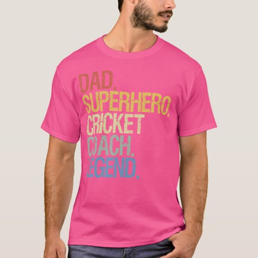 クリケットコーチ Tシャツ (正面)