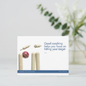 クリケットスポーツはがき ポストカード (スタンド正面)