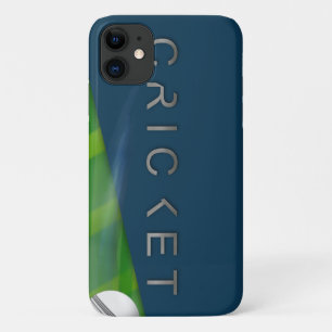 クリケットスポーツボールフィールドショットグリーンスポーツ iPhone 11 ケース