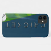 クリケットスポーツボールフィールドショットグリーンスポーツ Case-Mate iPhoneケース (裏面(横))