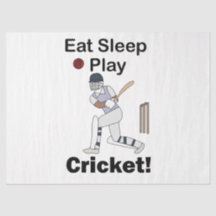 クリケットスポーツ Eat Sleep Play クリケット