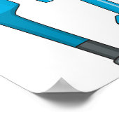 クリケットセットスポーツのポスター ポスター (角)