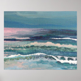 クリケットダイアンビーチアートポスター – クリケットの海 ポスター