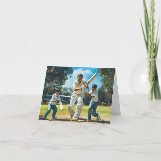 クリケットデジタルアート カード (正面)