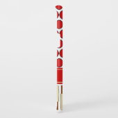 クリケットパターン(の模様が)ある名前をカスタムする Case-Mate iPhoneケース (裏面/右)