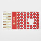 クリケットパターン(の模様が)ある名前をカスタムする Case-Mate iPhoneケース (裏面(横))