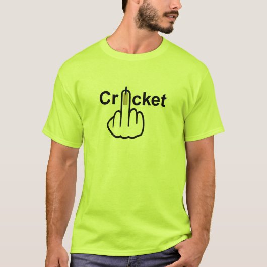 クリケットフリップTシャツ Tシャツ (正面)