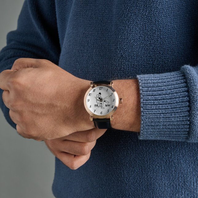 クリケットプレイヤースポーツアスリートボウリングをする人、 クリケットの投手ゲーム 腕時計 (手首)