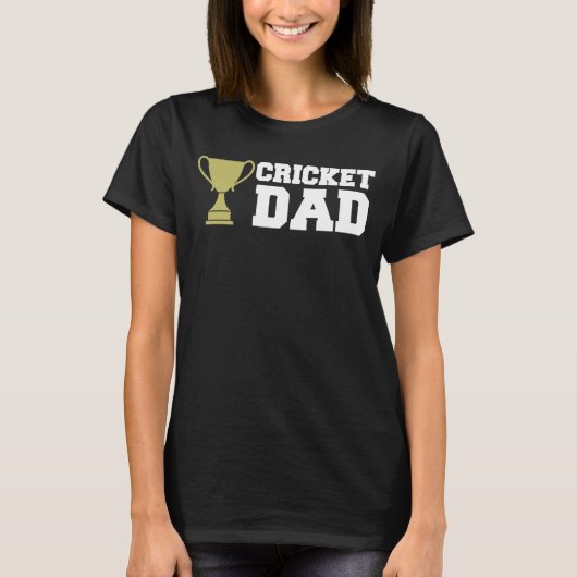 クリケットプレイヤースポーツ Tシャツ (正面)