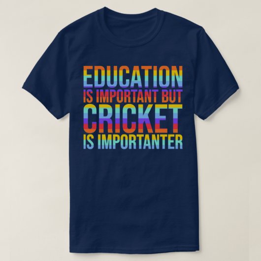 クリケットプレイヤー11 Tシャツ (デザイン正面)
