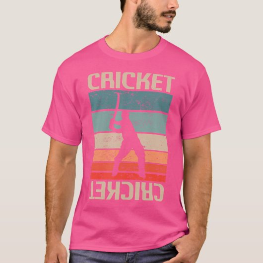 クリケットプレイヤー Tシャツ (正面)
