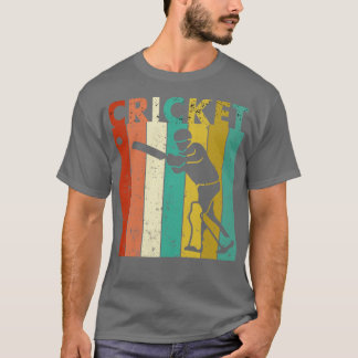 クリケットボウリングをする人、 クリケットの投手こうもりクリケーターギフト Tシャツ