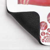 クリケットボールデザイン.png マウスパッド (コーナー)