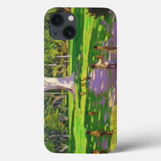 クリケットマッチ植物園ドミニカ Case-Mate iPhoneケース (裏面)