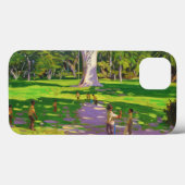 クリケットマッチ植物園ドミニカ Case-Mate iPhoneケース (裏面 (横))