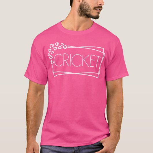 クリケットママ Tシャツ (正面)