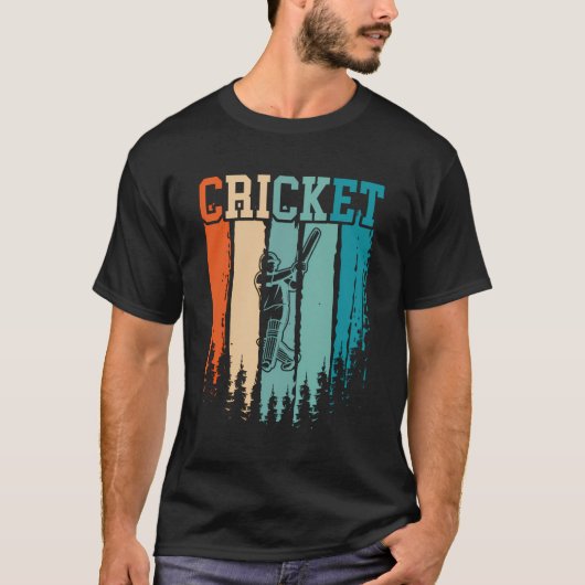 クリケットレトロヴィンテージ Tシャツ (正面)