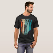 クリケットレトロヴィンテージ Tシャツ (正面フル)