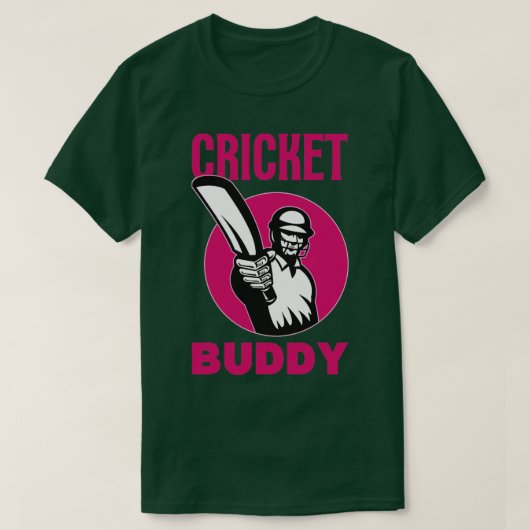 クリケット仲間 Tシャツ (デザイン正面)