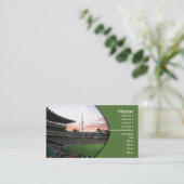 クリケット場 名刺 (スタンド正面)