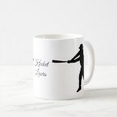 クリケット愛好家の究極のマグカップ、完璧なスポーツファン コーヒーマグカップ (正面右)